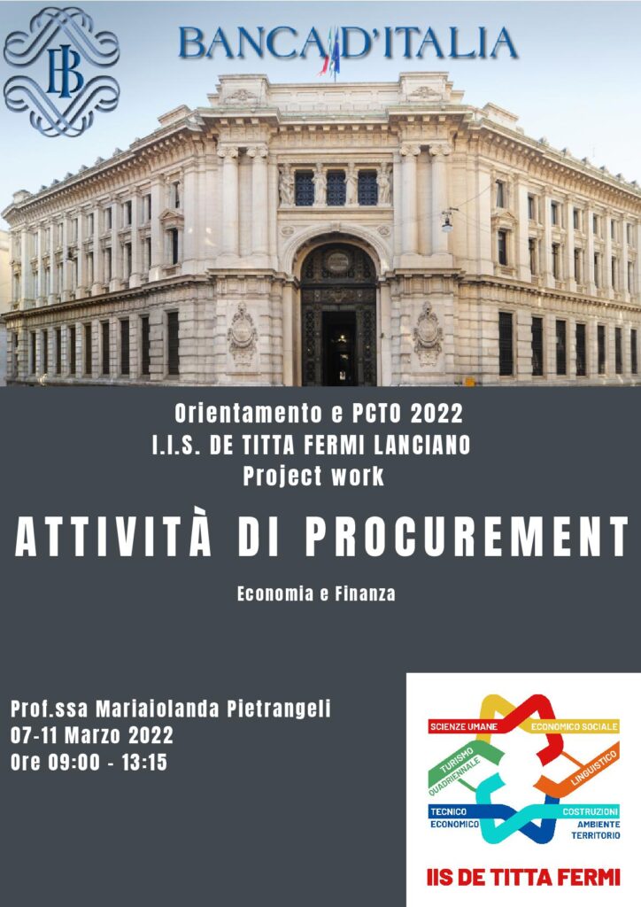 PCTO con la Banca d’Italia